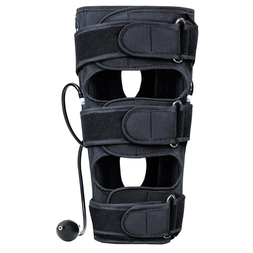 Black Leg Type Correction Belt For Posture Support, Valgus Deformity And Knock Knees, Adjustable Size For Children And Adults,