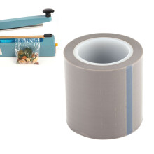 Fiberglas PTFE-Film-Klebetape 0,08 mm x 50 mm x 10 m Grau