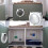 Automatic Cat Flap Door with 4 Locking Modes, Safe Plastic Construction, Easy Installation, White Pet Access Door 4