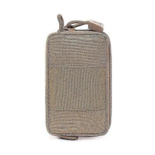 Khaki Tactical Small Waist Bag Multifunctional Field Game Expansion Training Accessory Bag Waterproof Travel Bag
