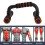 1 paio di barre per push-up - schiuma antiscivolo e plastica 5