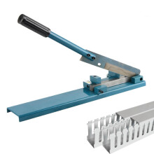 Wire Duct Cutting Tool, Manual PVC Cutter with 45 and 90 Adjustable Angles for Electricians and Contractors