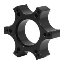 Base d’adaptateur de volant de jeu 70 mm pour T300RS noir