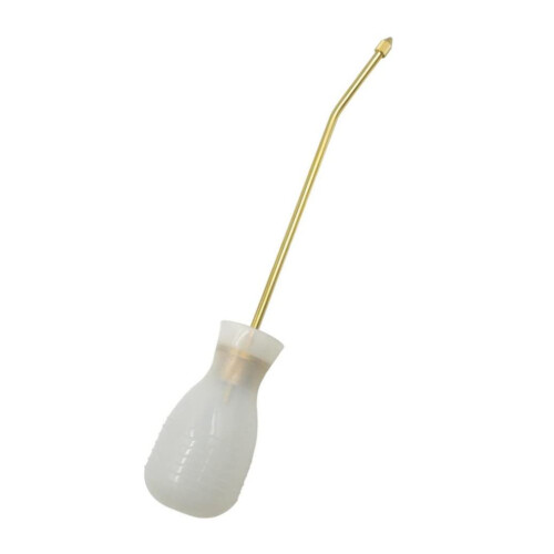 Insecticide Applicator Termite Control Duster Bulb Sprayer for Fly and Pest Control, White Plastic Termite Duster