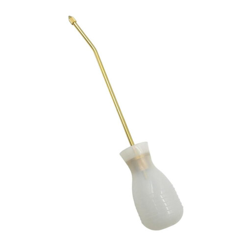 Insecticide Applicator Termite Control Duster Bulb Sprayer for Fly and Pest Control, White Plastic Termite Duster 2