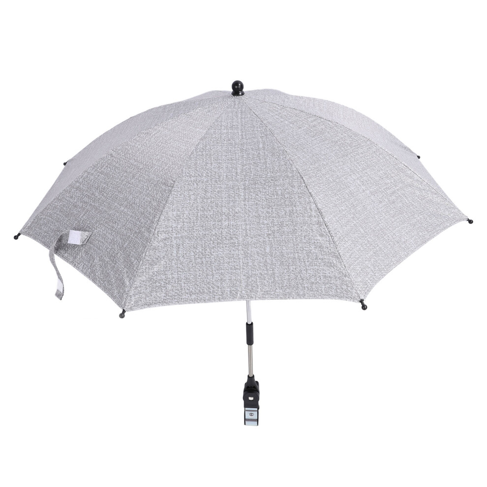 Baby Stroller Parasol Sun Shade Umbrella, Denim 85Cm Large Gray