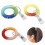 BIHRTC Pacote de 6 Pulseiras Espirais Coloridas para Trabalho e Lazer 4