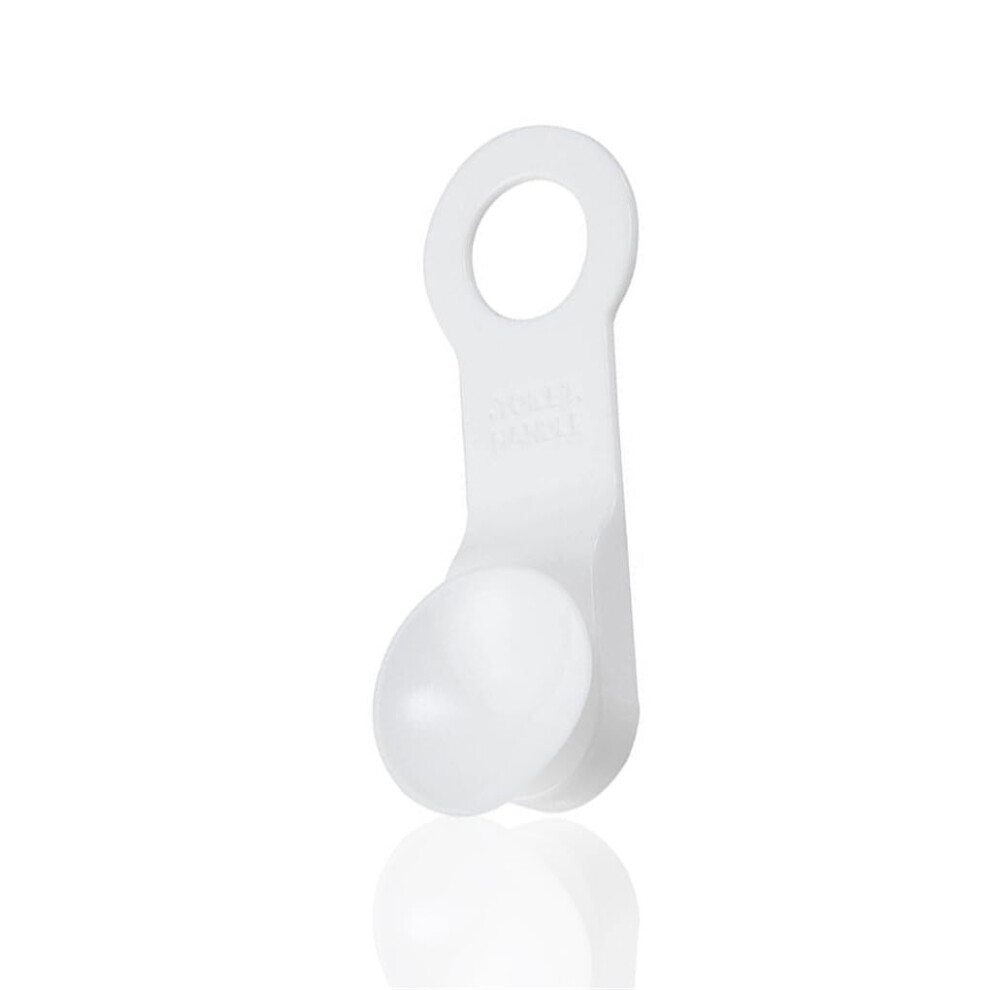 Toilet Seat Lifter Pack of 2 - Washable Bathroom Handle for Closestool, Travel, Household & Hotel Use, White