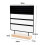 Earring Stand Display Rack 3-tier Ear Stud Holder Jewelry Organizer 9