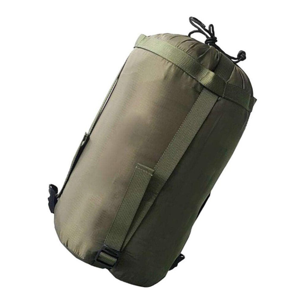 Compression Stuff Sack for Outdoor Camping Sleeping Bag - Army Green, Lightweight, Waterproof, 10L Size-image-OPC-PKDCTXC-NEW