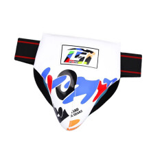 Kids Groin Guard Breathable Training Protector for Taekwondo, Kickboxing, Boxing - Size M for Height 1.3m to 1.6m
