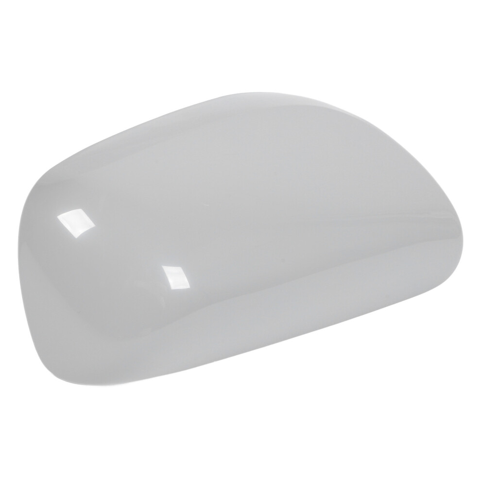 Side Rearview Mirror Cover Abs Unpainted Scratch-Resistant Durable Gray 4211347897673