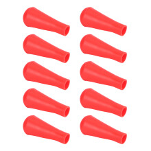 8mm Gummiverschlusskörper für Pfeilspitzen, 10 Stück Rot, für sicheres Schießen