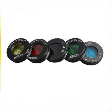 5 Color Full Set Astronomical Telescope Accessories 0.965" Sun/moon/nebula Filter