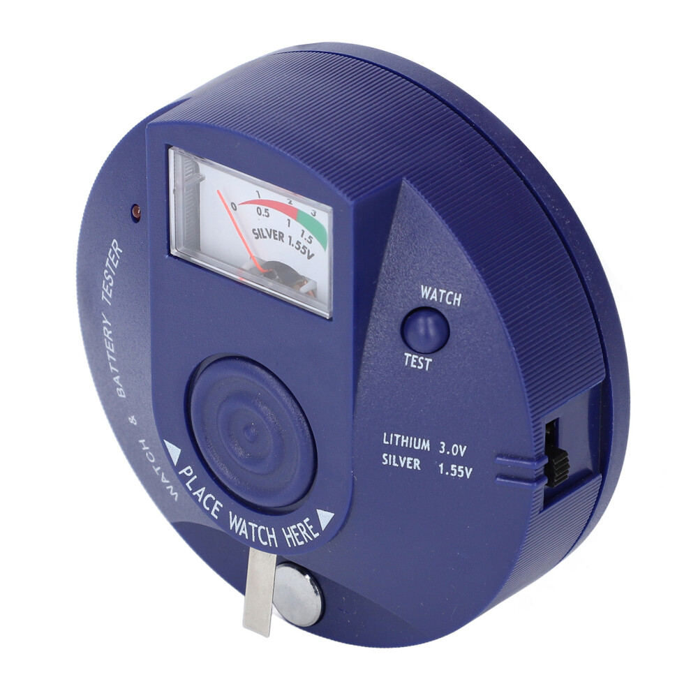 Button Cell Battery Tester 3V, 10X10cm Portable Analyzer For Watch Batteries 9351347899163