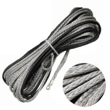 Grey 6mmx15m 1/4x50ft Car Trailer Rope Trailer with Electric Winch Rope Nylon Rope Trailer Rope Winch Rope