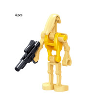(Style D)Juego de 24 piezas de droides de batalla de Star Wars minifigura bloques de construcción juguete niños regalo