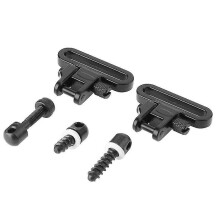 Outdoor Tactical 5-piece Set Of Qd Tactical Strap Ring Strap Buckle with Screw Quick Release with 2 White Ring Pads