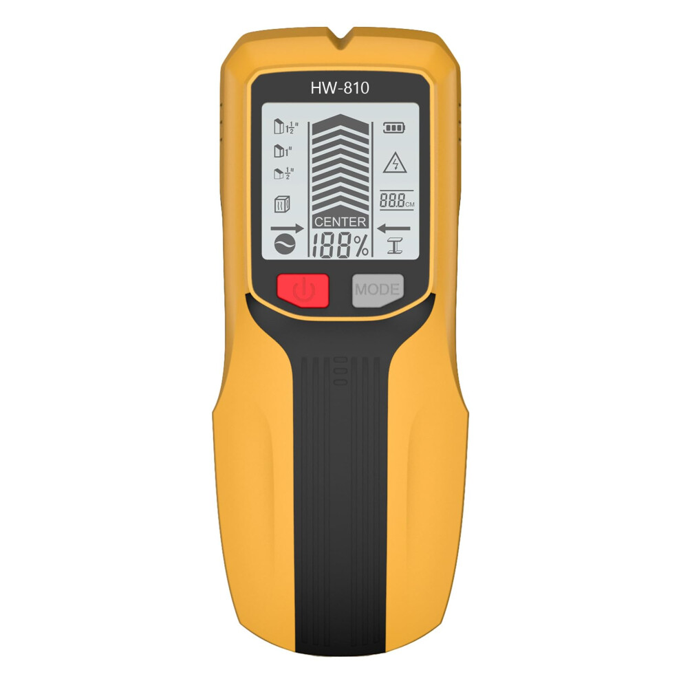 5 In 1 Wall Scanner Detector For Metal, Cable, Wood Detection With Lcd Display And Sound Alerts 9084446797763