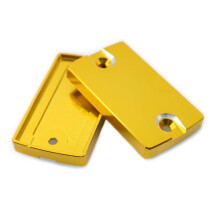 Front Brake Upper Pump Cover for Suzuki SV1000 GSX1300R DL1000 V-Strom Oil Pump Cover in Golden Color
