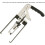 Spring Compressors Tool for Auto Engine Overhead Removal, Professional Spring Keeper Tool, Durable Steel, Universal Fit 2