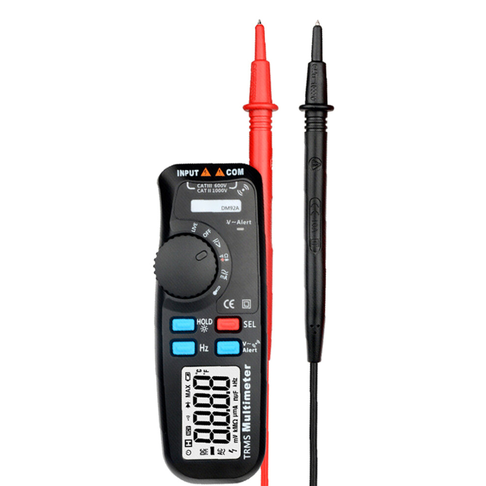 Digital Multimeter Ncv Function Voltmeter Tester With Lcd 7754000097029
