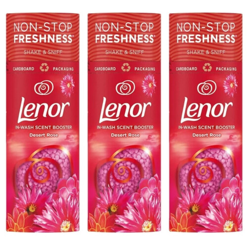 Lenor 3 x 176g Lenor In-Wash Scent Boosters - Desert Rose
