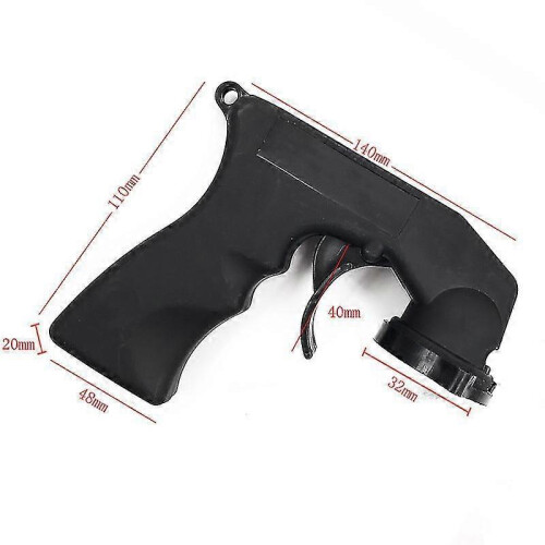Aerosol Paint Spray Gun Handle with Full Trigger Lock Collar 1