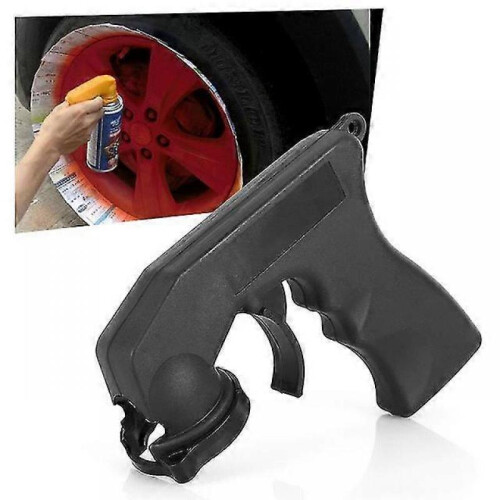 Aerosol Paint Spray Gun Handle with Full Trigger Lock Collar 2