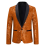 (M)Mens Sequin Glitter Wedding Party Shawl Collar Blazer Jacket 1
