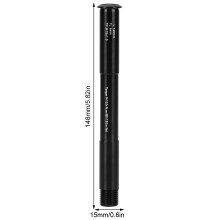 Fahrrad Vorderradgabel Achse 15x100mm für MTB Nabe Rohr Durchgangsschaft Boost Aluminium