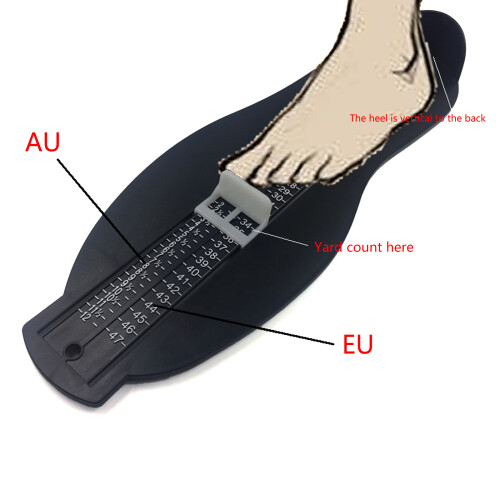 Adults Foot Measuring Tool Feet Length Measuring Ruler Avoid 1