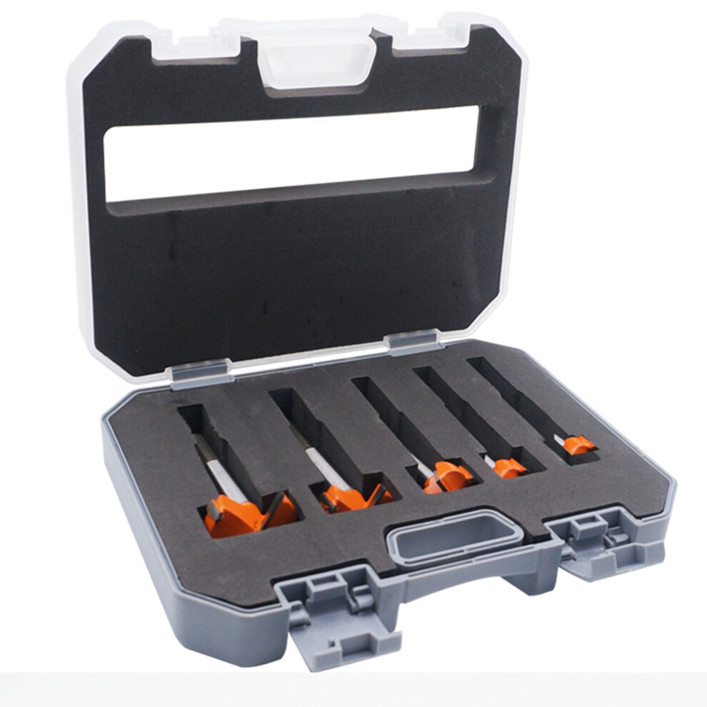 5 Pcs Forstner Drill Bits 15-35Mm For Industrial Hinge 7754000097517