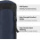 Compression Sack for Sleeping Bag Storage - Small 5-35L 40D Ripstop Fabric, Waterproof, Blue Color 3