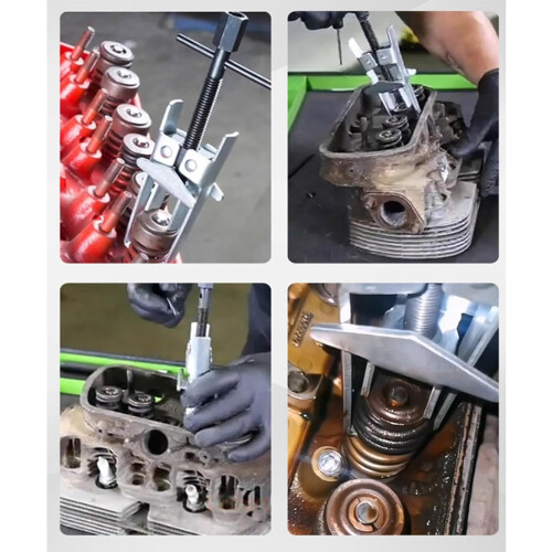 User Friendly Valves Spring Compressor Tool for Vehicles - Adjustable Engine Component Access, Durable and Compact Design 1