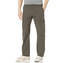 Wrangler Authentics Ανδρικό Παντελόνι Cargo Relaxed Fit, Olive Drab, 42W x 30L