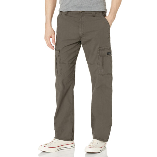 Wrangler Wrangler Authentics ανδρικό Cargo Παντελόνι σε Χαλαρή Γραμμή, Χακί, 46W x 30L