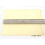 Beef Tendon Backing Plate Tool - Diamond Cutting Perforated Yellow Plate, Durable Material, 1 Piece Size 3