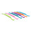 12Pcs Double Sided Cat Toothbrush Set, Curved Handle, Elastic Bristles 1