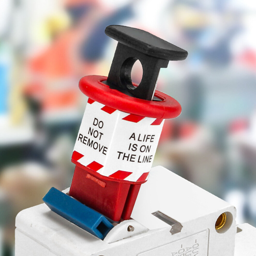 Push Button Circuit Breaker Lockout Device Nylon PA Easy Install-image-OPC-PKDDFK2-NEW