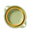 Modèle M bassine pliante en silicone vert 11