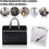 Suitcase Sorter Document Bag with 12 Compartments, Portable Expandable A4 Accordion Briefcase Folder 19