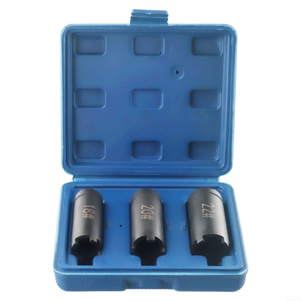 3-Piece Motorcycle Clutch Removal Tool Kit For Gy6 Engine 18Mm 20Mm 22Mm Socket Wrench Spanner Set For Start-Up Disk Disassembly 6038364221087