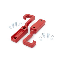 Rough Country geschmiedete Abschlepphaken fr Jeep Grand Cherokee 1522 | Rot - RS133
