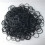 1200 Pz Elastici Neri, Mini Elastici per Capelli, per Bambini, Treccia e Acconciature 5