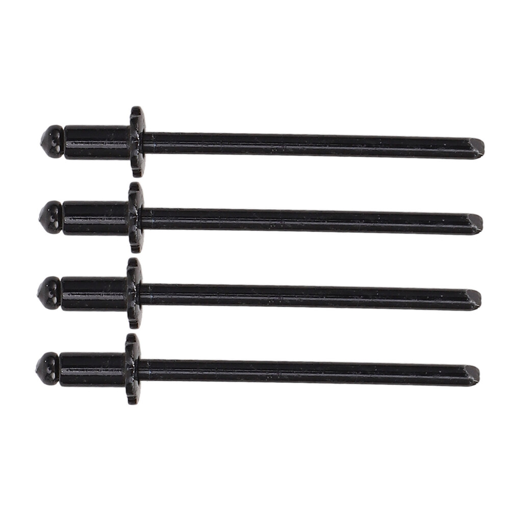 High Strength 4Pcs Rivets For Amc Vin Door Tag Replacement Black 4971347907399