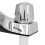 Chrome RV Waterfall Faucet with Rotating Basin, 20mm Bottom Thread 11