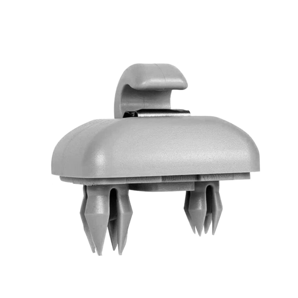 Auto Sun Visor Clip Hook Bracket Hanger Compatible With Audi A1 A3 A4 A5 Q3 Q5 A7 B6 B7 B8 S4 S5 Grey 6038364221414