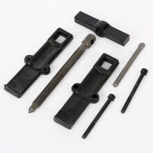 Efficient Two Jaws Gear Puller for Workshop Repairs, Black, Compatible with Bearings and Automotive Applications