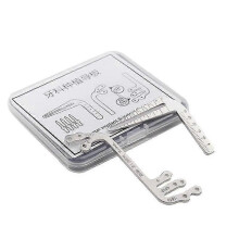 6pcs/Set Implant Guide Set Autoclavable Oral Planting -Locator Positioning Angle Ruler